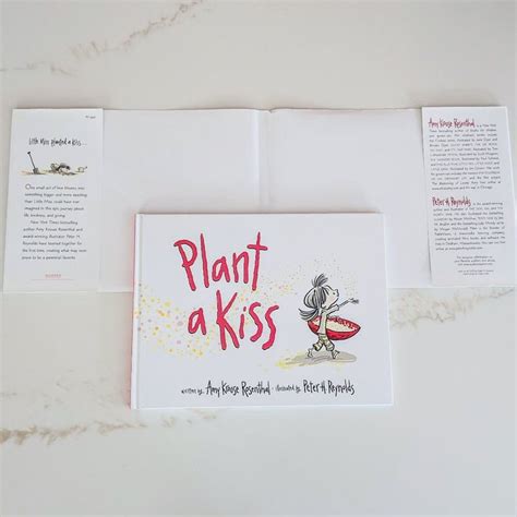 Read Online Plant A Kiss Board Book By Amy Krouse Rosenthal