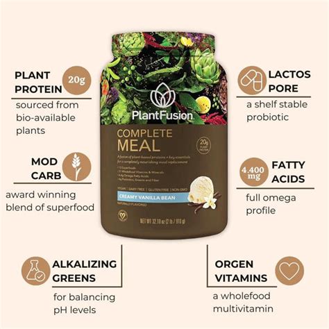 PlantFusion Complete Meal Replacement Shake - Plant …