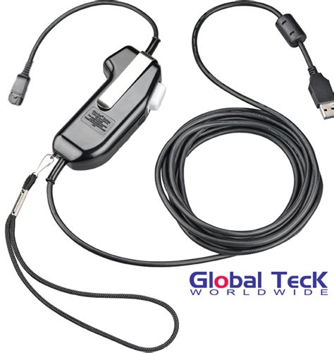 Plantronics USB Push-to-Talk (PTT) Adapter Switchbox PC