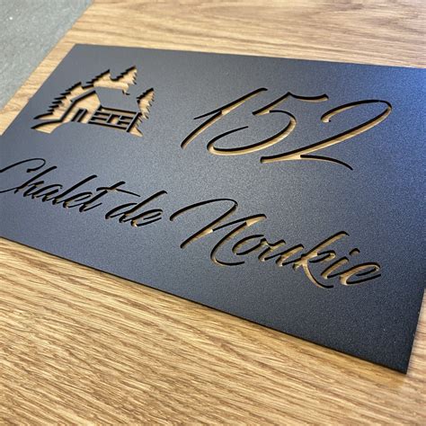 Plaque nom maison ancienne