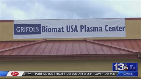 Find opening & closing hours for Grifols Biomat USA - Plasma Donation Center in 1398 W. 15th St., Unit 22A, Panama City, FL, 32401 and check other details as well, such as: map, phone number, website.