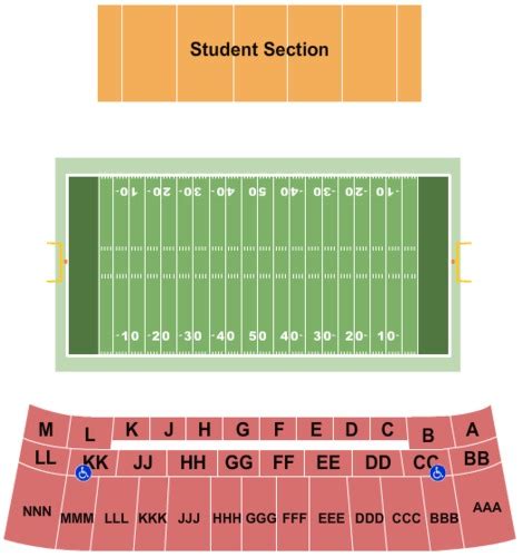 Plaster Stadium Seating Chart