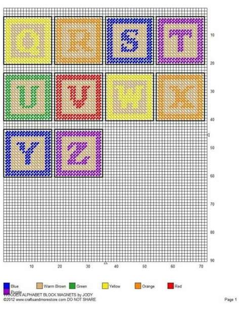 Plastic Canvas Alphabet Patterns Free Pattern.rjuuc.edu.np