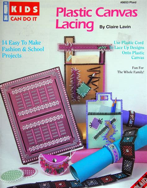 Plastic Canvas Lacing Patterns for Beginners Plastic Canvas Books