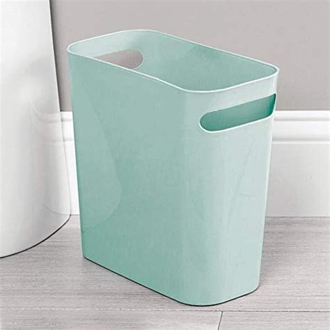 Plastic Rectangular Small Trash Can Wastebasket, Garbage …