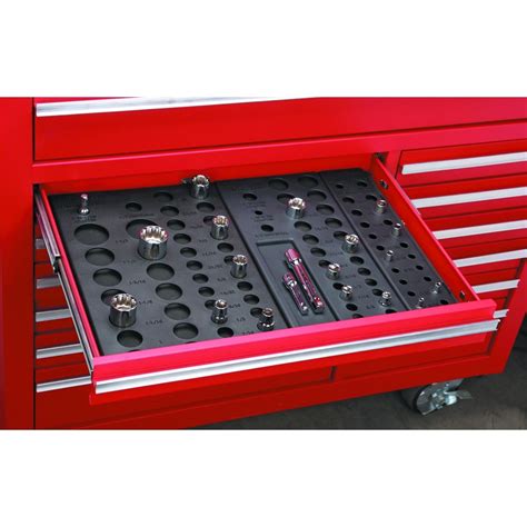 Plastic Socket Rack Drawer Organizer for Tool Box