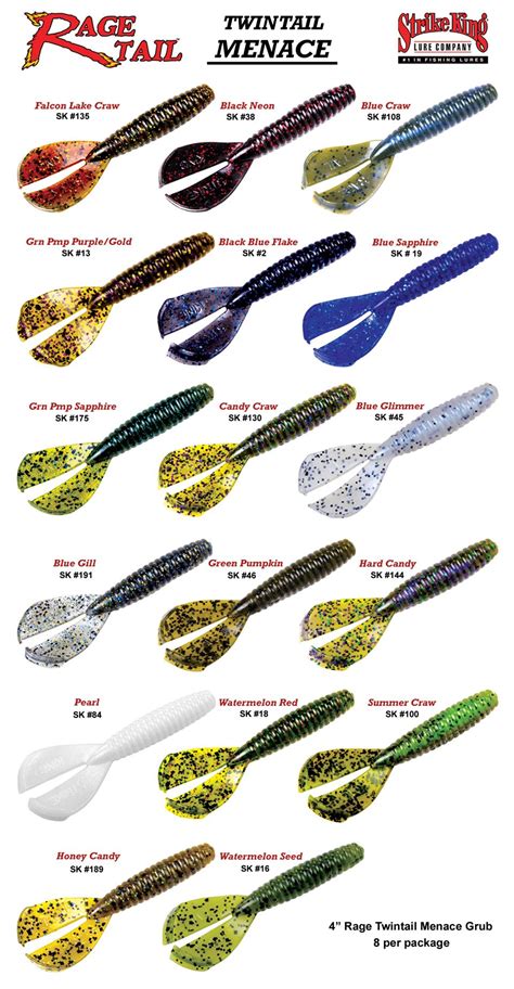 Plastic Worm Colors Chart A Visual Reference of Charts Chart Master