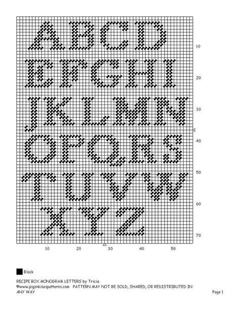 Plastic Canvas Pattern: Mason Jars -- "Alphabet" (27 graphs for A-Z letters and plain, NO PHOTOS, no written instructions) *Pattern ONLY!*. (1.4k) $6.75. Vol 1! 10 Small Cross Stitch Alphabets - Value Pack of Simple Cross Stitch Fonts, for DIY Patterns. Tiny Alphabets for Cross Stitching.. 