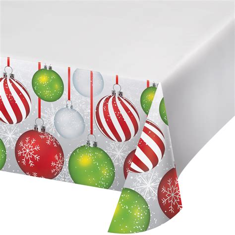 Plastic christmas tablecloths. Things To Know About Plastic christmas tablecloths. 