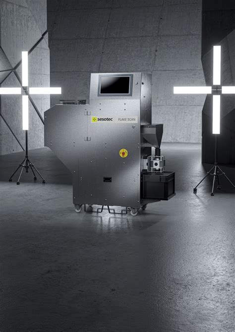 Plastic flake analyzer - FLAKE SCAN - Sesotec GmbH