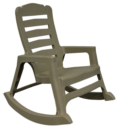Casual Beige Rocking Chair. Winado. Modern White 