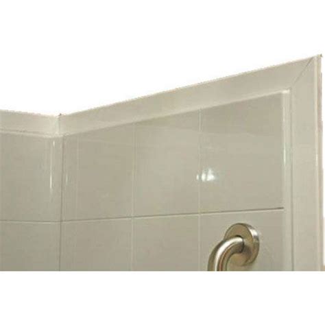 Plastic shower moulding.  Browse flexible, stain-resistant designs for a secure,...