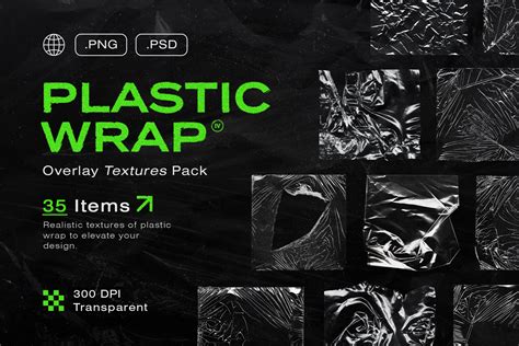 Plastic wrap texture pack.  Here&rsquo;s what actually happens as plastic degrades o...