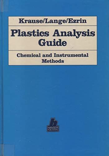 Plastics analysis guide chemical and instrumental methods hanser publishers. - Bougainville y las islas salomon septentrionales.