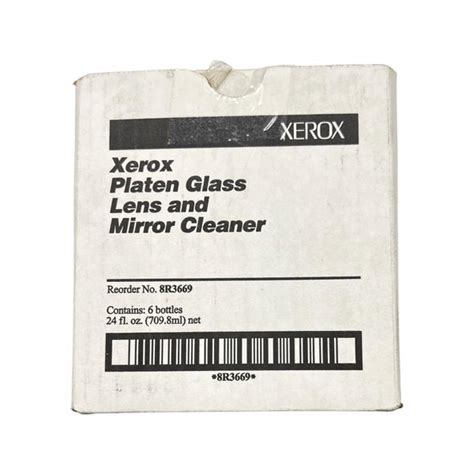 Platen Glass Cleaner, Lens and Mirror Cleaner - Xerox