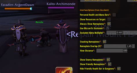 Plater friendly nameplates in dungeons. Yes, blizzard basically disabled custom friendly nameplates in dungeon and raid content. There were too many 'op' addons using friendly nameplates as anchors so they disabled them all. Check out plater. Full customization of name plates, you can import preset profiles from wago.io/plater. 