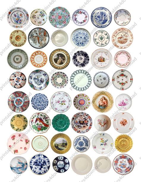 Plates Mini Printables
