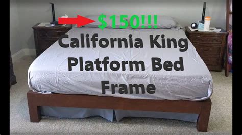 Platform Bed Frame For California King Sleep Number Bed - Wayfair