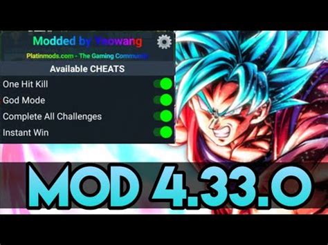Platinmods dragon ball legends.  DRAGON BALL LEGENDS MOD 4. MOD LINK IN New...