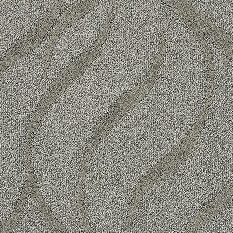 Platinum Plus Carpet Sample Uptown In Color Bedrock Pattern 8 in. x