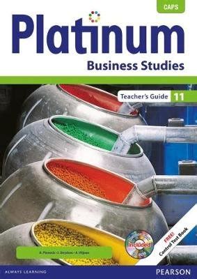 Platinum business studies grade 11 teachers guide. - Manuali di servizio generatore kohler 350 kw.