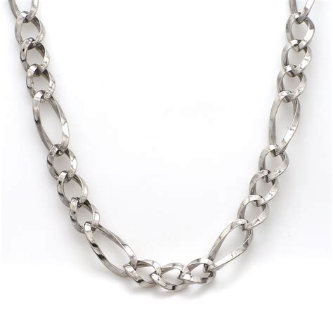 Platinum chain men. Solid Platinum Chain Necklace 2mm Ball Chain Style 16 18 20 22 24 26 30 inches Heavy Extra Long Platinum Bead Chain 36 38 in for Men & Women (649) $ 1,088.00. FREE shipping Add to Favorites Mens Solid Sterling Silver Cross Necklace with Curb Chain and Meaningful Faith Keepsake Card - Ready To Give Gift of Faith For Men and Boys ... 