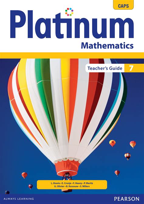 Platinum mathematics teachers guide grade 7. - Isuzu npr 4hl1 series repair manual.