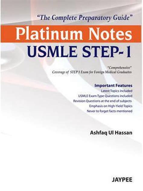 Platinum notes usmle step 1 the complete preparatory guide by ashfaq ul hassan. - 1999 suzuki grand vitara owners manual 38617.