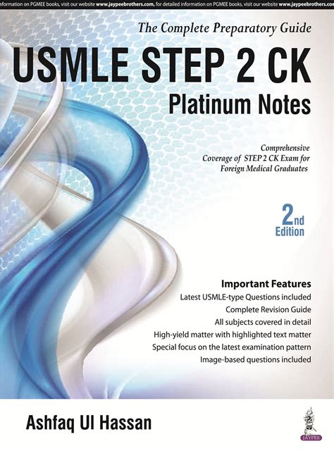 Platinum notes usmle step 2 the complete preparatory guide. - Holden barina 2002 xc workshop manual.