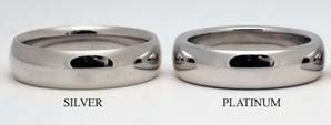 Platinum vs silver. The difference in durability is really no contest between platinum and silver. Silver is a soft metal that wears down quickly and … 
