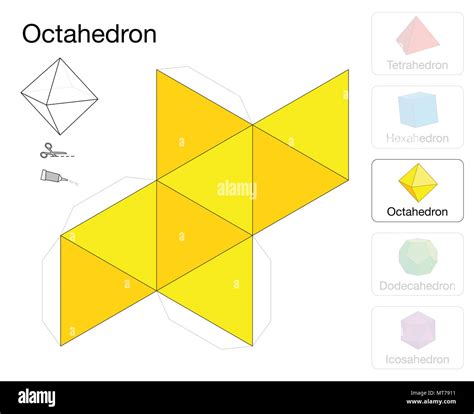 Platonic Solids Templates