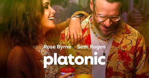 Platonic apple tv. Seth Rogen and Rose Byrne star as a platonic pair of former best friends approaching midlife who reconnect after a long rift. As their friendship becomes more consuming, it destabilizes their lives in a hilarious way. Comedy 2023. Starring Rose Byrne, Seth Rogen, Luke Macfarlane. Episodes. 