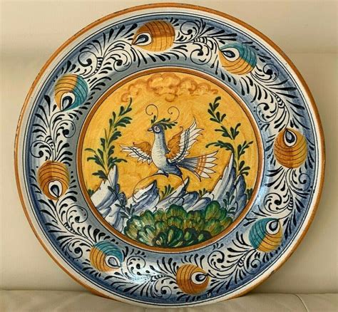 Platter Italy In Italian Art Pottery for sale eBay