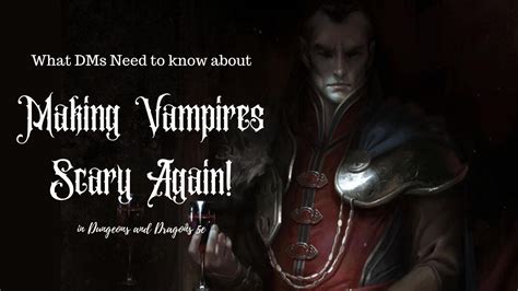 Play As A Vampire In D&D With This Official Free …