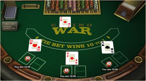 casino war game online