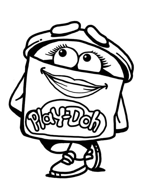 Play Doh Coloring Sheets