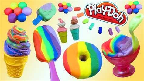 Play Doh Desserts, Ice Cream, Cakes, Donuts and Bakery SUPER …