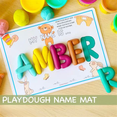 Play Doh Names - Etsy