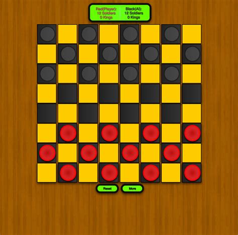 Play checkers online free against computer - Draughts