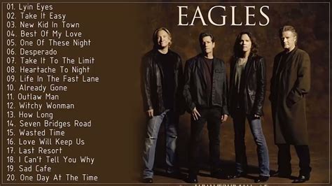 Eagles Their Greatest Hits 1971-1975. 4:18. The Best of My Love. Eagles Legacy. 4:35. Related playlists. Tender is the Night Radio Songs. ... Game Night. Playlist • YouTube Music. never been to Spain. Playlist • Tammy Lents • 3 views. favorite s. Playlist • Robert Chavers • 13 views.. 