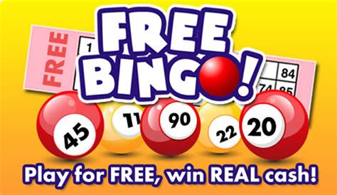 Play free bingo win real money no deposit