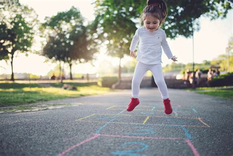 Play hop. May 6, 2023 ... Hopscotch (or hop scotch) is a popular playground game that requires nothing more than chalk and a small, tossable object for set up and play. 