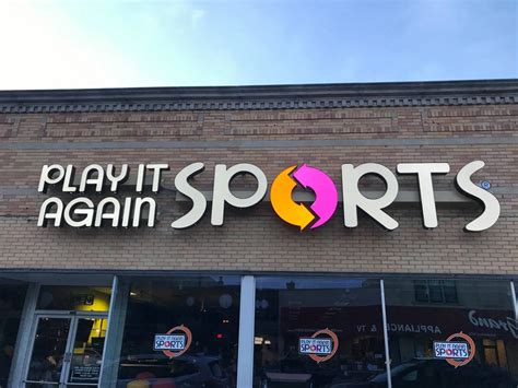 While you’re there, check out Play it Again Sports, serving as a