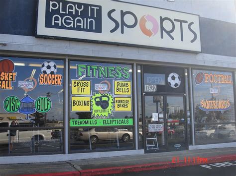 Play It Again Sports is THE neighborhood sporting goods store that consistently provides great value in used and new sports and fitness equipment, with exceptional customer service in a clean and fun environment.. 