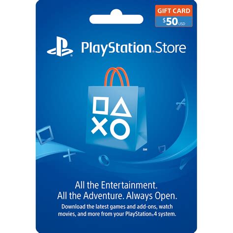 Play station gift cards. Add your purchases to your download queue from anywhere online - and start playing sooner. Choose from a range of gift cards. With $10 to $100 to buy your favorite games, add-ons or subscriptions. Download, play, delete and re-install. Content purchased from PlayStation Store is added to your library, as well as being downloaded to your console. 