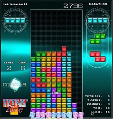 2. Tetris Lumpty. This Tetris game at Lumpty is a little di