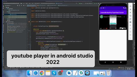 Play youtube video in android programmatically.  A sample video is giv...