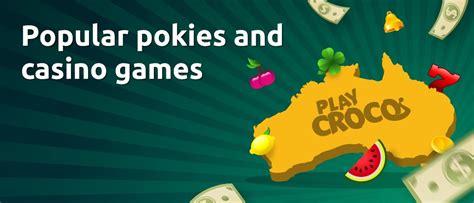 PlayCroco online casino Australia pokies