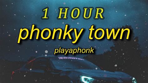 Playaphonk - PHONKY TOWN - 8D - 1 HOUR - YouTube