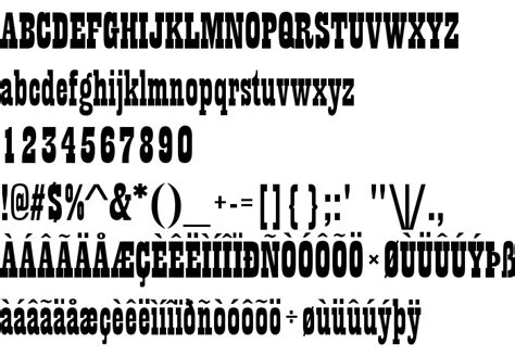 Playbill Font Free Font